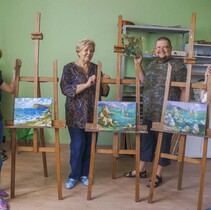 Мастер-класс "Морской пейзаж" (4.08.2019)