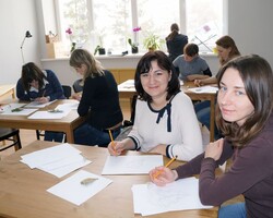 Первый мастер-класс по правополушарному рисованию (12.04.2014)